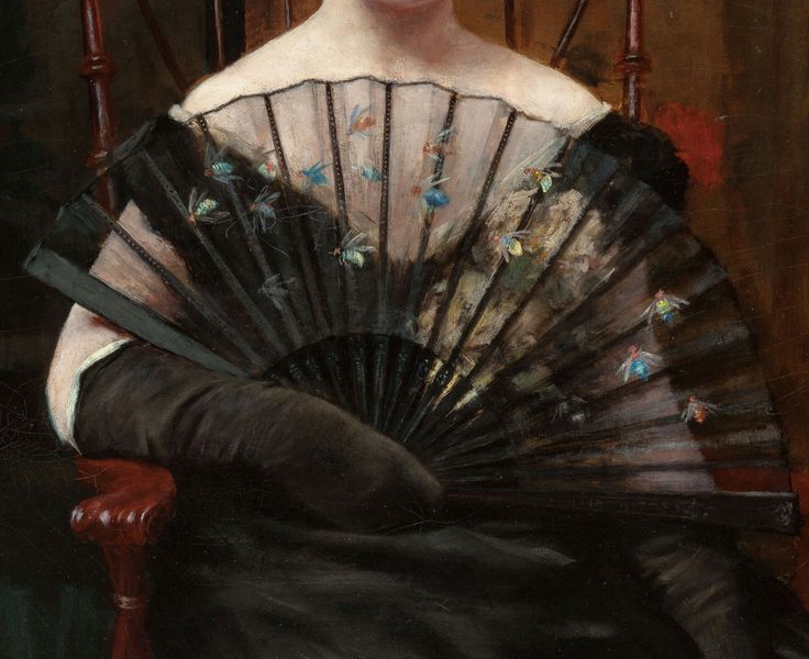 FREDERICK WARREN FREER (1849-1908) Portrait of the Artist's Wife, Margaret Cecilia Keenan, circa 1886